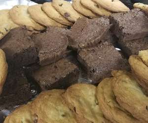 Brownie and cookie platter